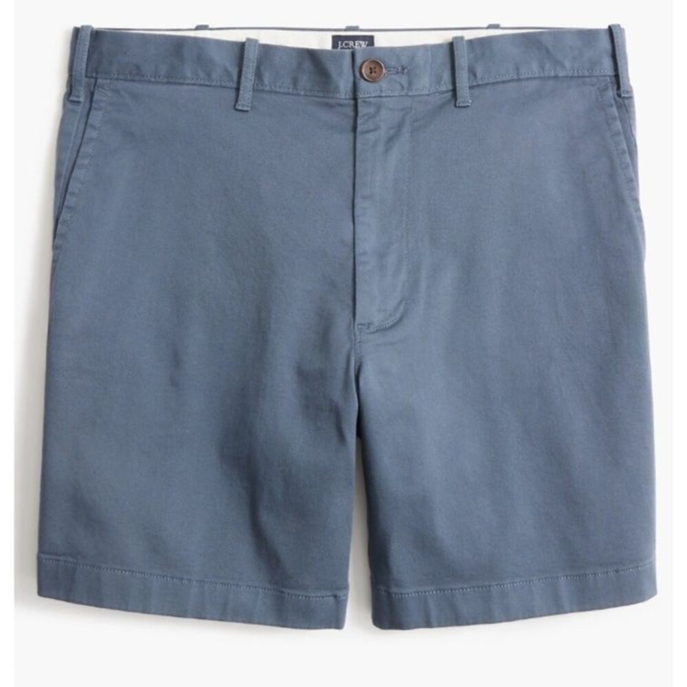 NEW J.Crew Size 33 Men’s Flex Shorts 7” Inseam Legacy Blue SMALL MARK L0923